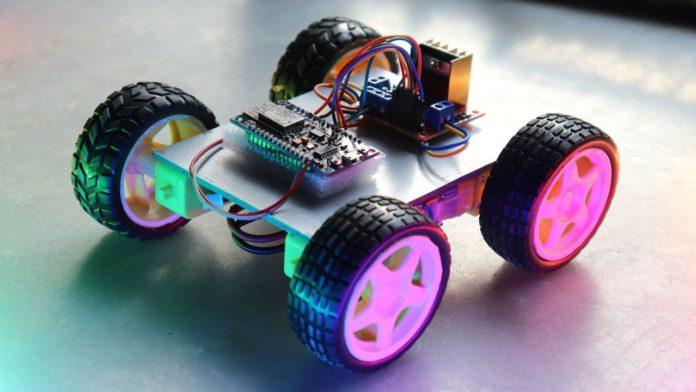 How to Make Arduino Wifi Control Car Using Mobile