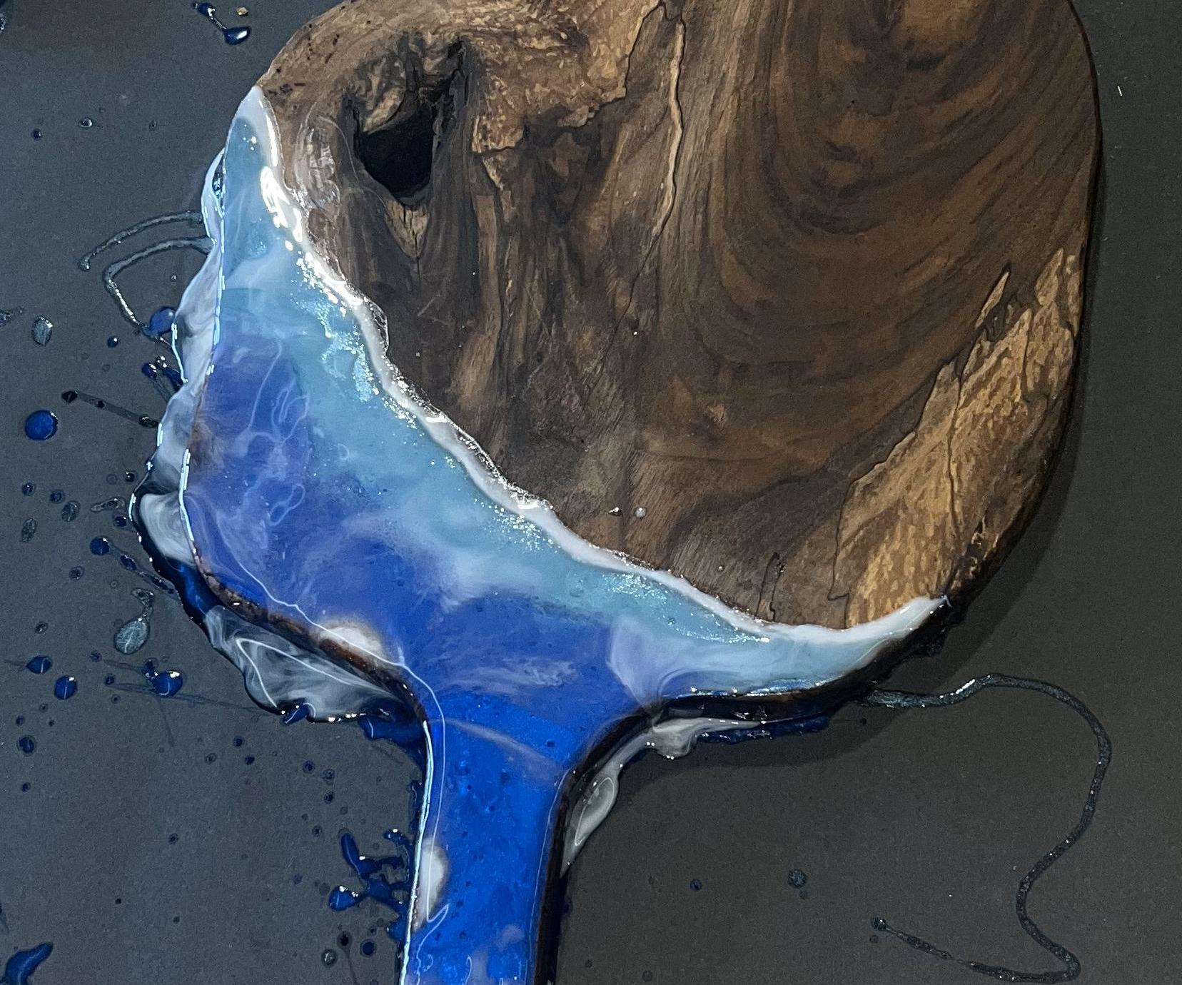 Ocean Resin Charcuterie Board