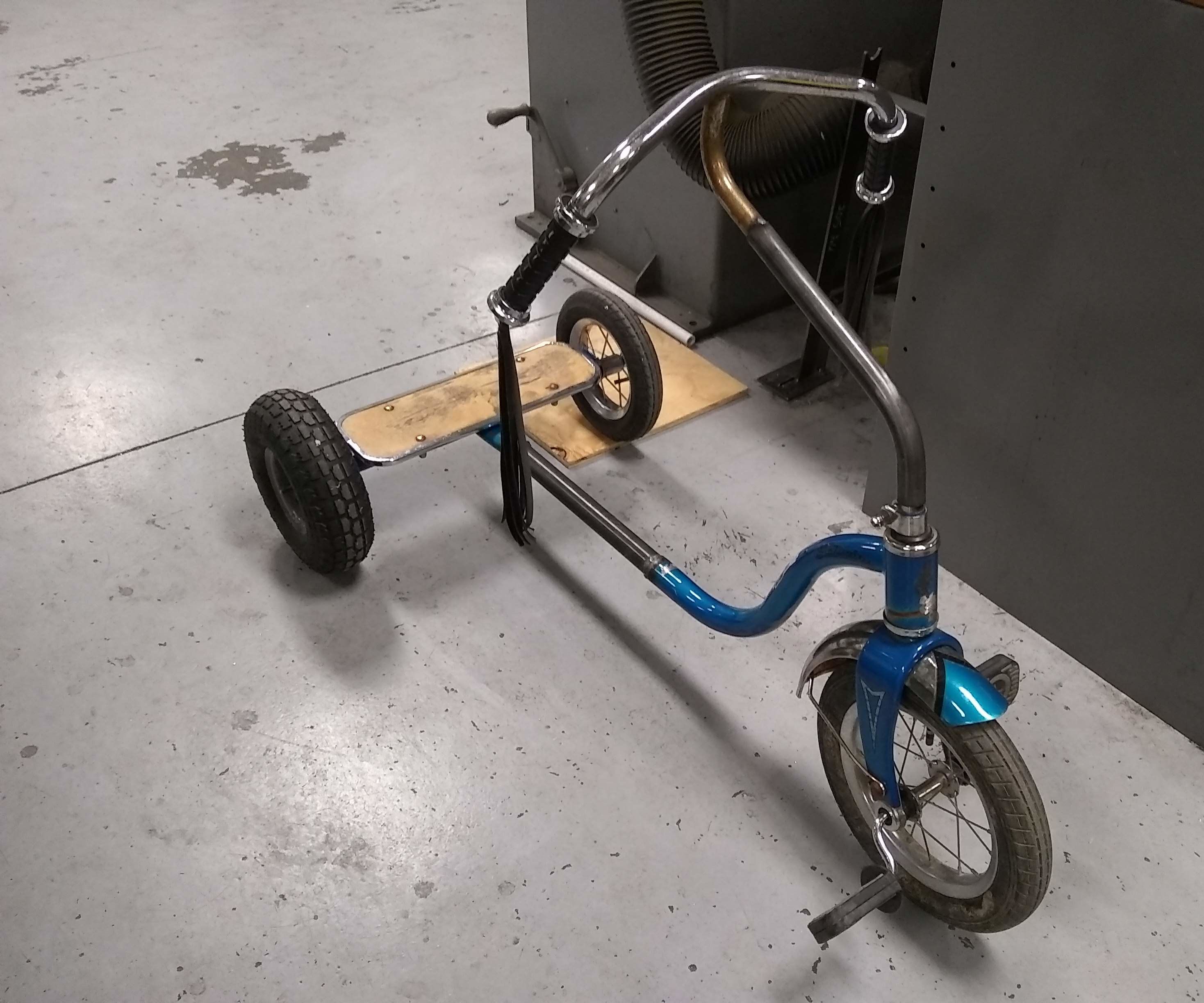 Afternoon Build, Stretch Trike From Kids Tricycle 