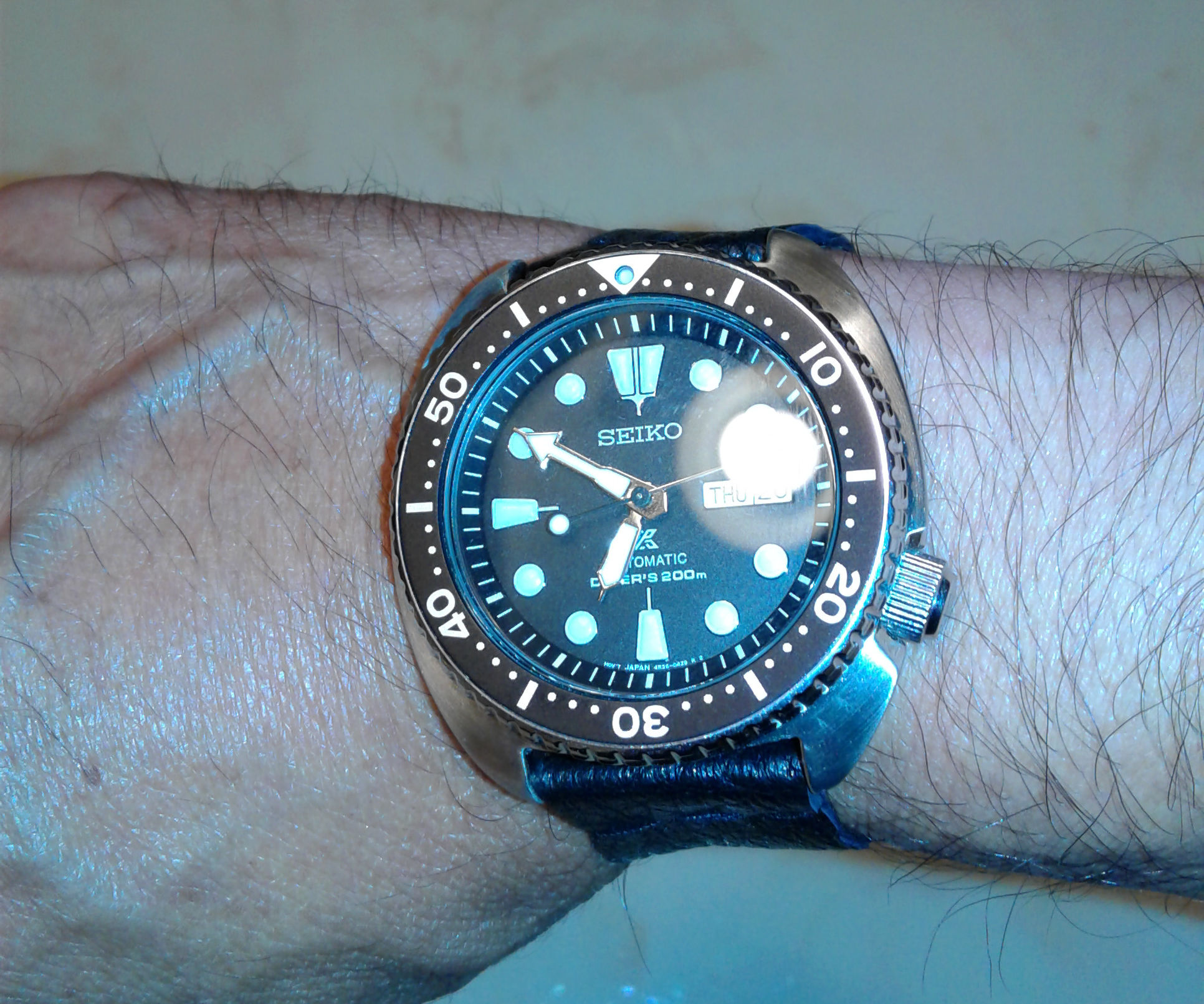 Wrist Watch - Leather  Band