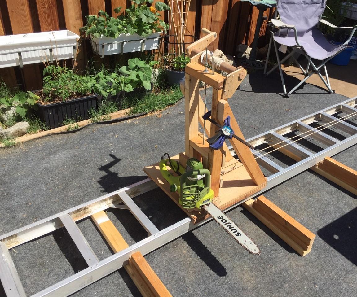 Electric Chainsaw Mill