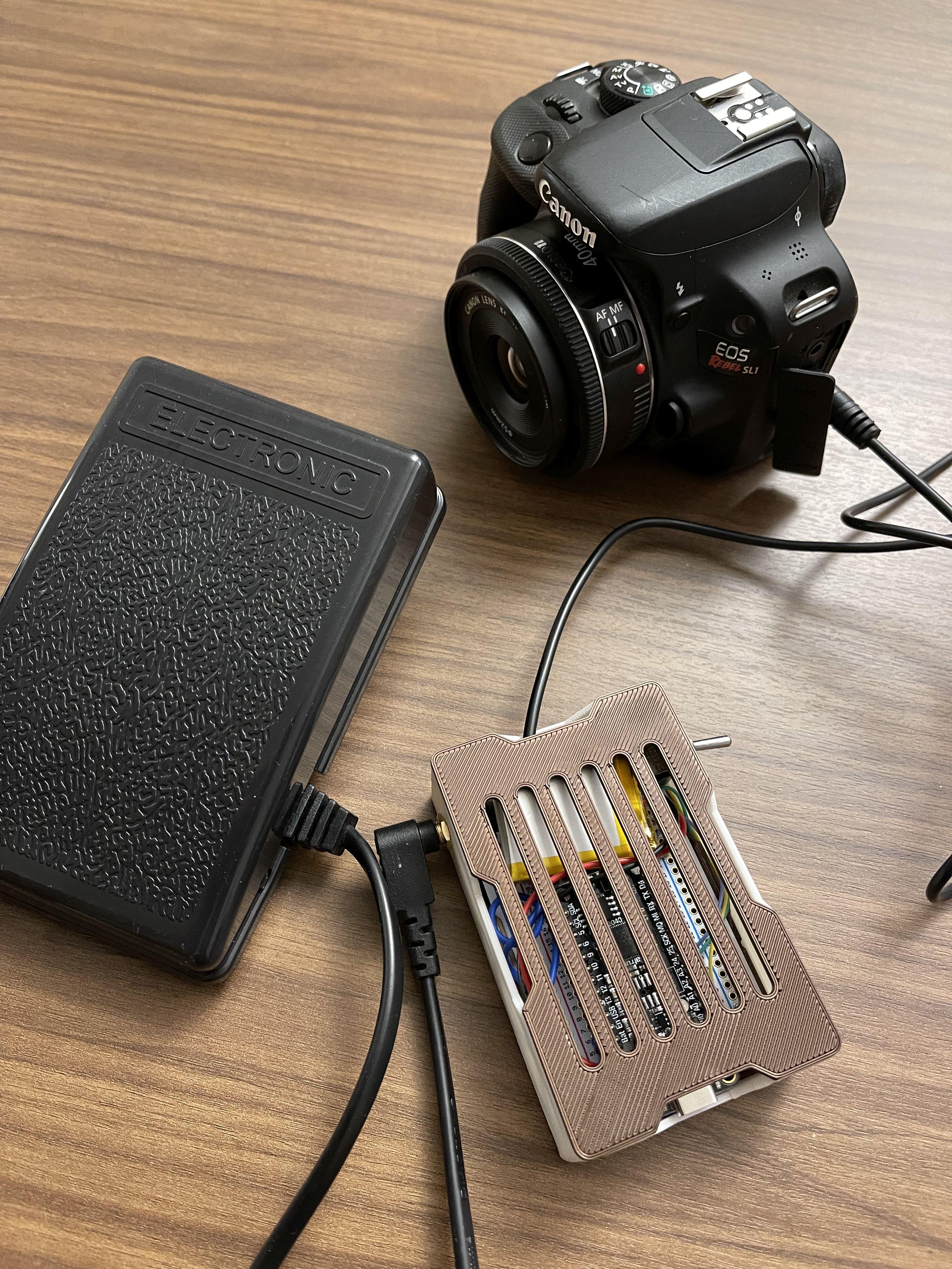 Two Position Foot Pedal Shutter