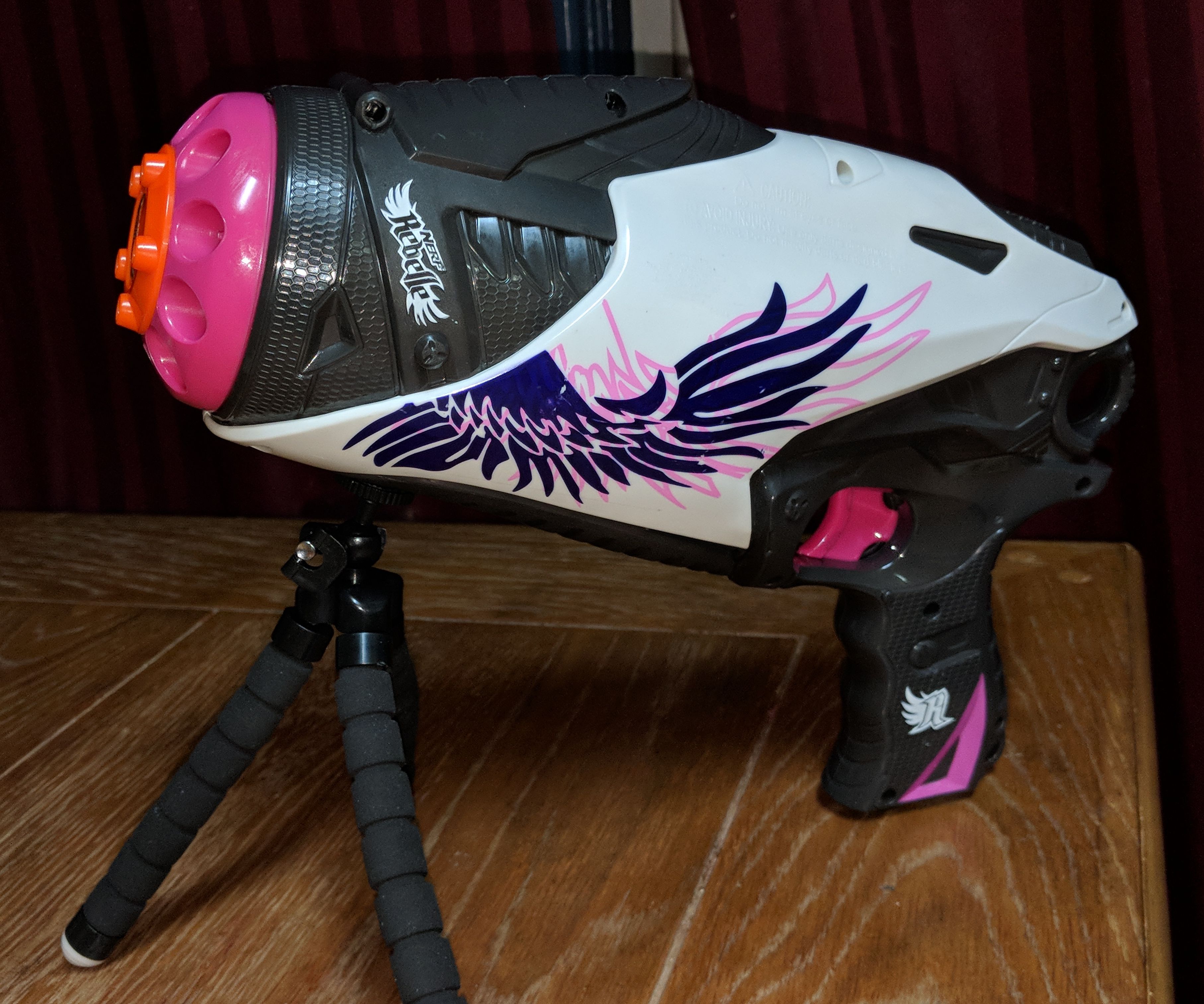 Wireless Remote Operated Nerf Rebelle Powerbelle Blaster