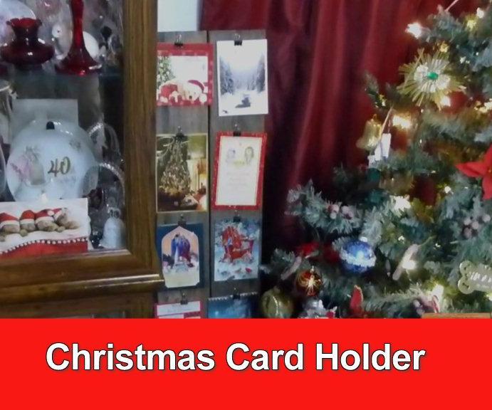 Christmas Card Holder