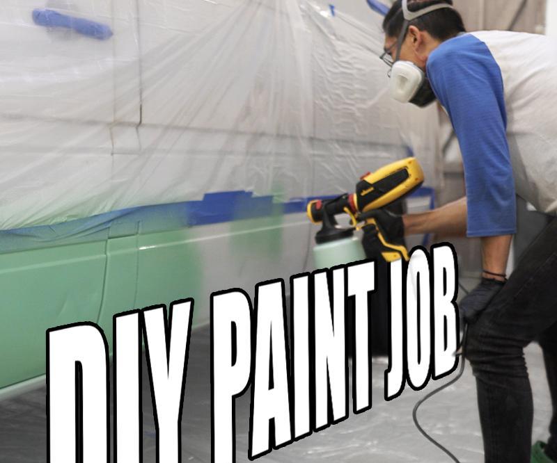 How to Paint a Camper Van