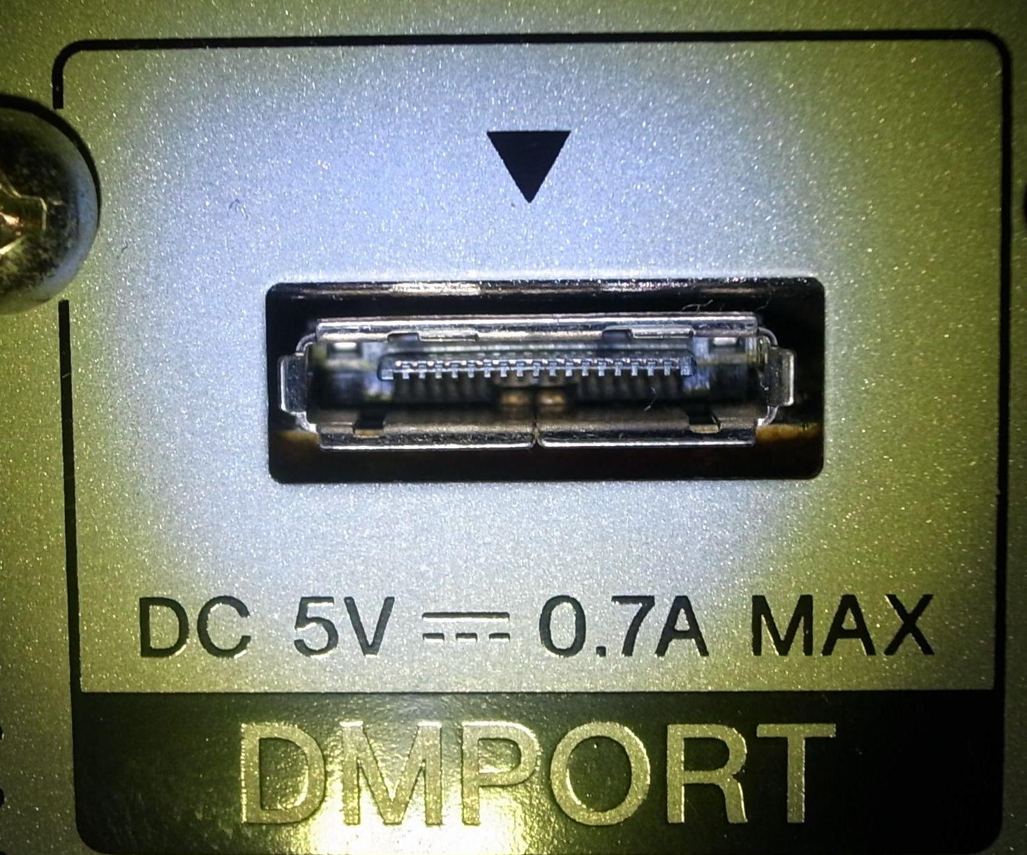 Sony DMPORT Hack - Making an Adapter for the Digital Media Port