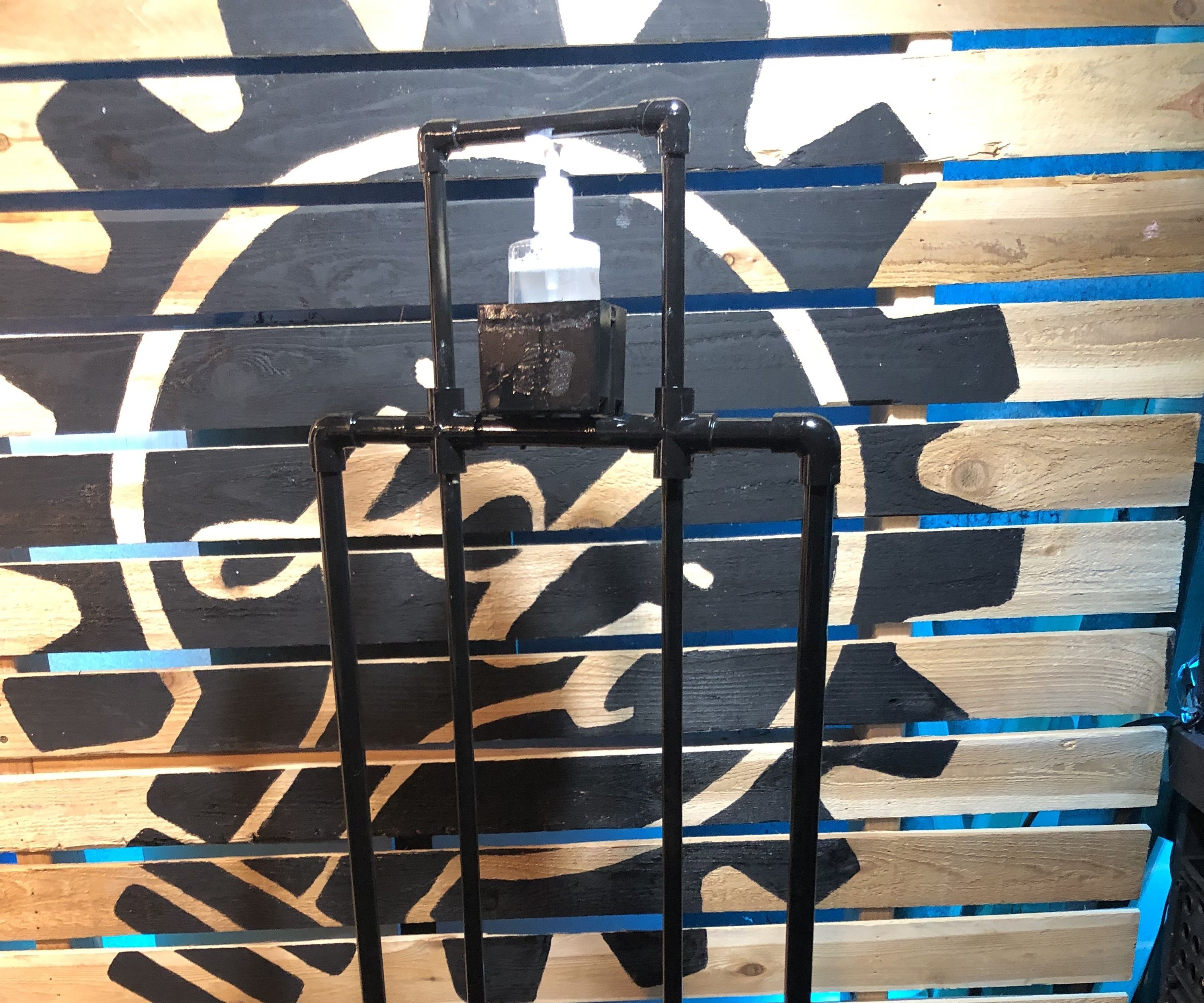 Hands-Free Sanitizer Device