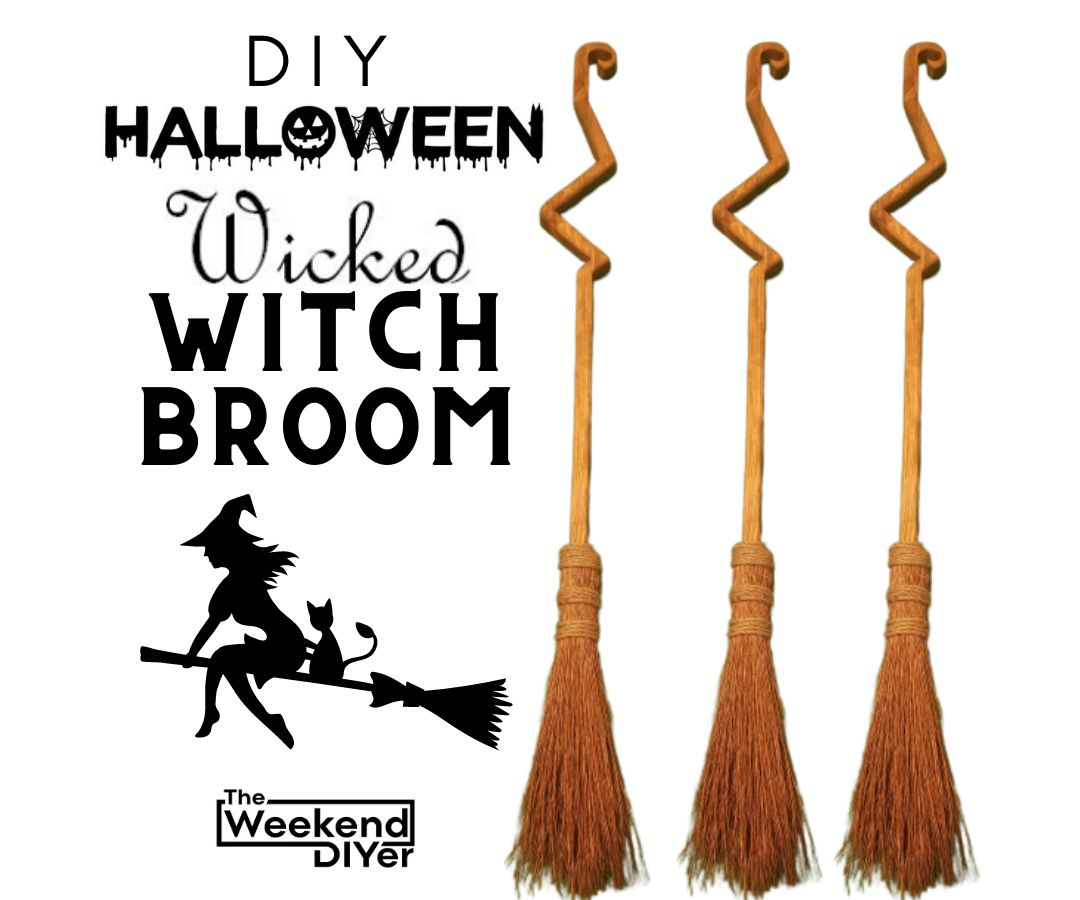 DIY Wicked Witch Broom