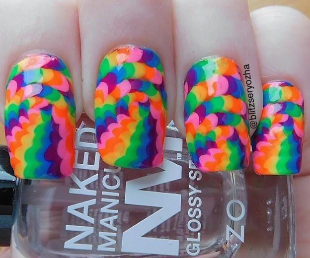 Optical Illusion Dotticure Nail Art