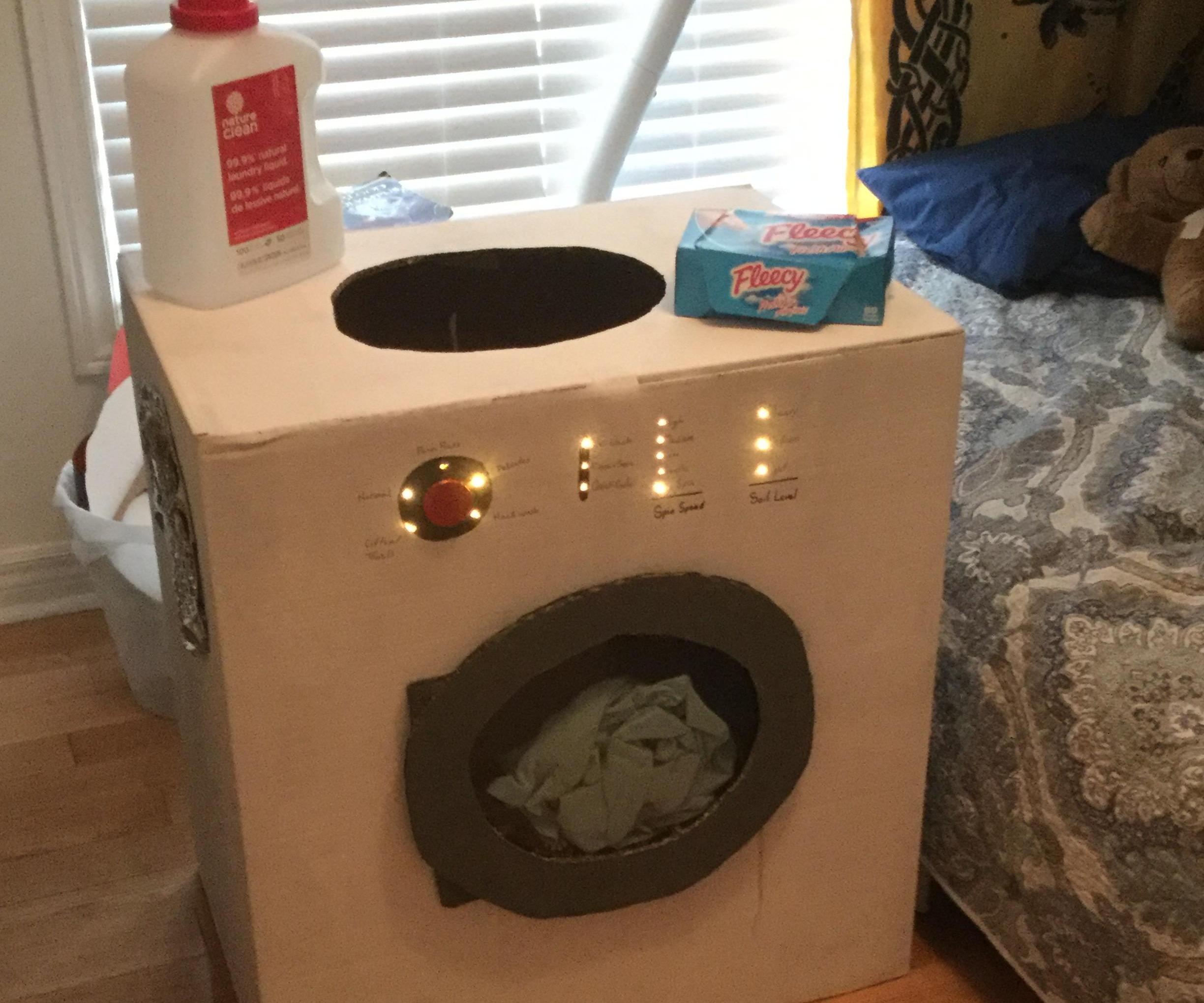 Light Up Washing Machine Costume!