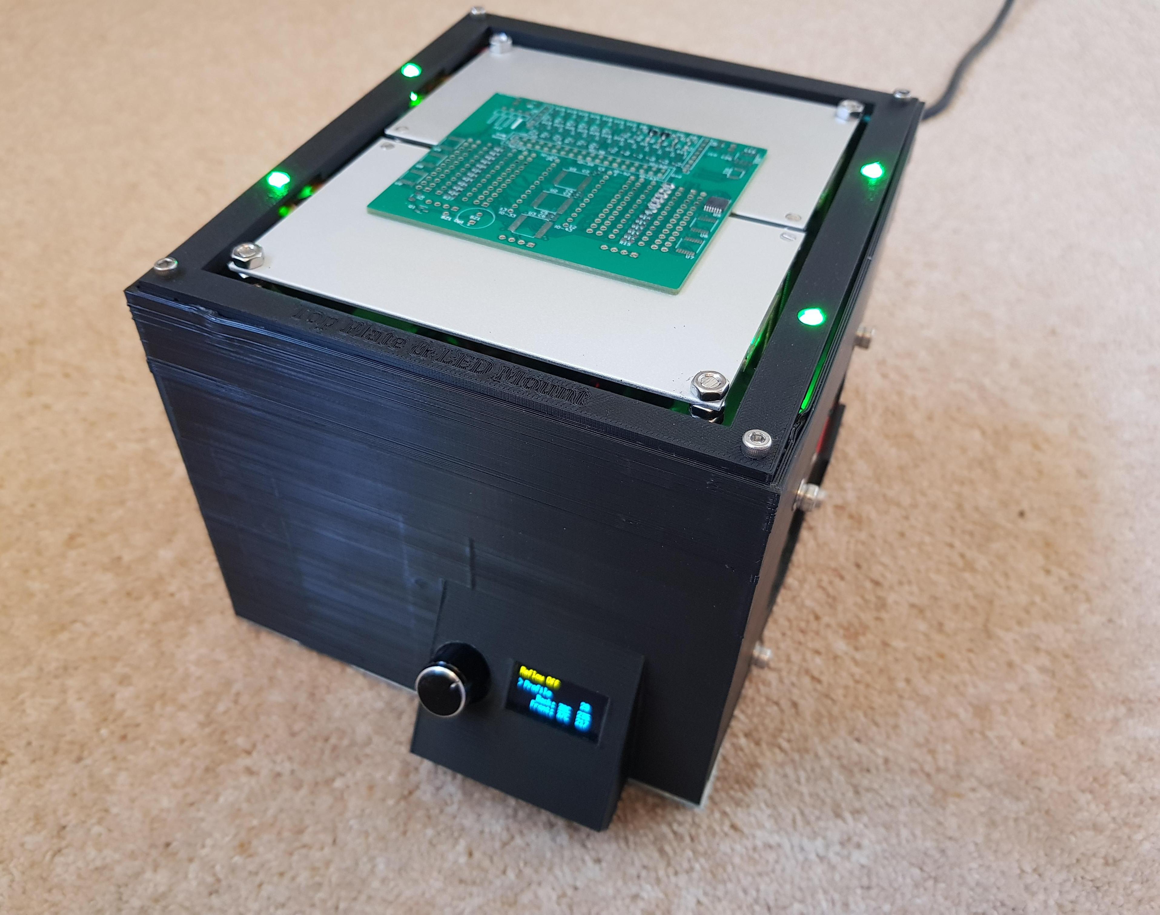 Scalable SMD Soldering Reflow Hotplate With Solder Profiles