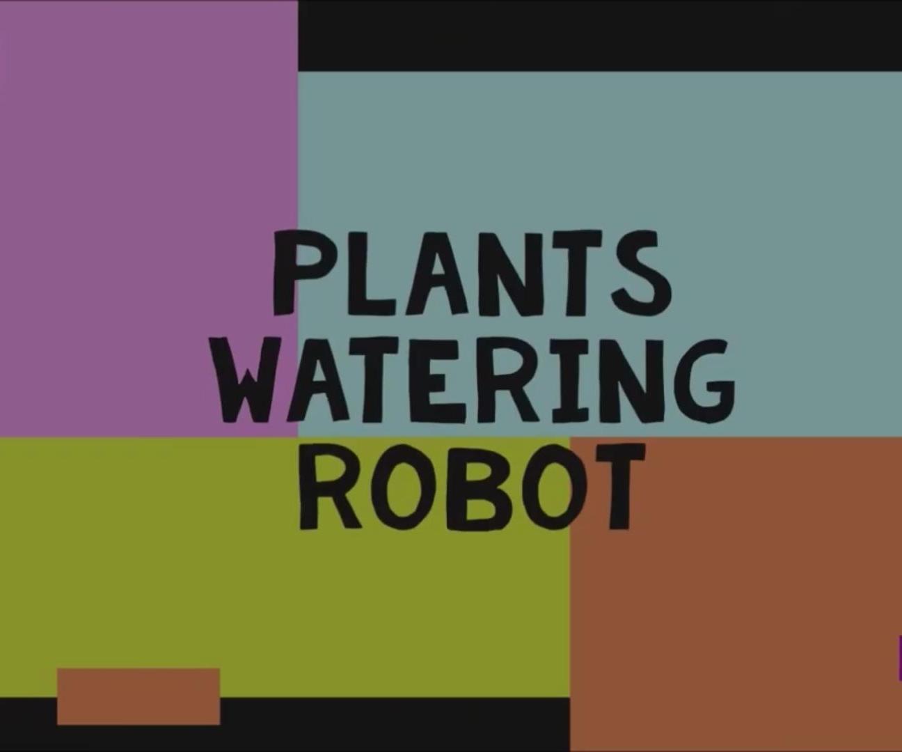 Plants Watering Robot