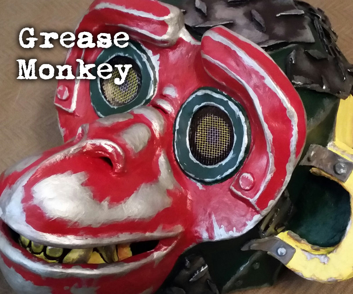 Grease Monkey Mask & Costume