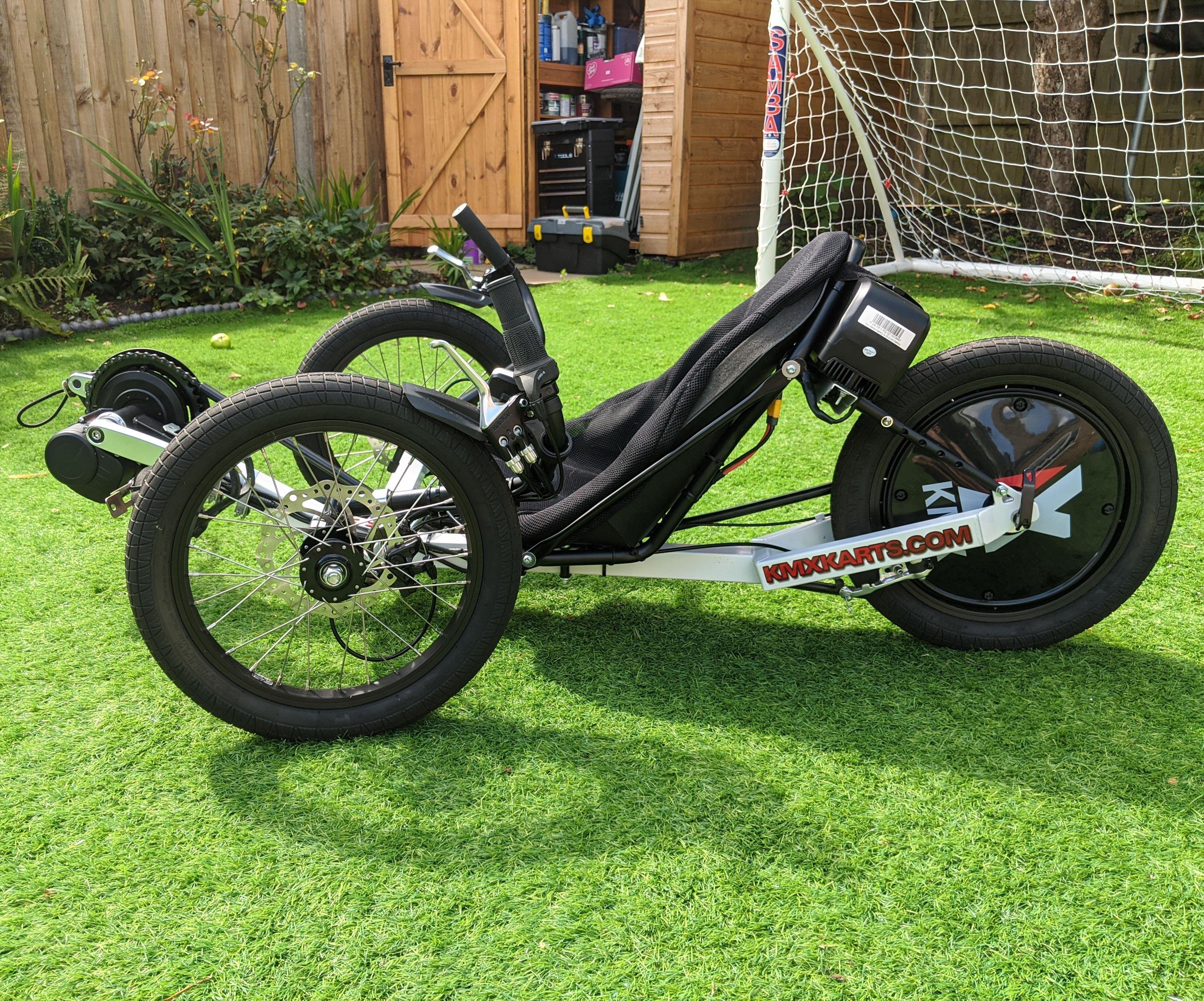 Pedal-assist Recumbent E-trike
