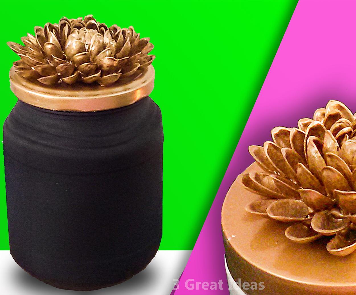 Jar Decorating for Room Decor Making