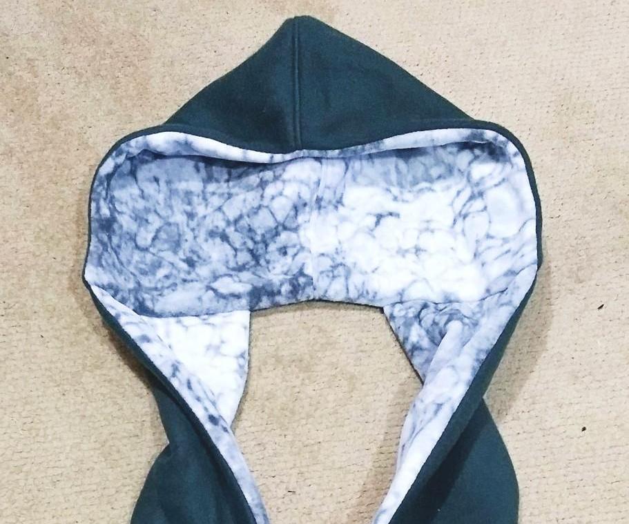 Fleece Hooded Scarf