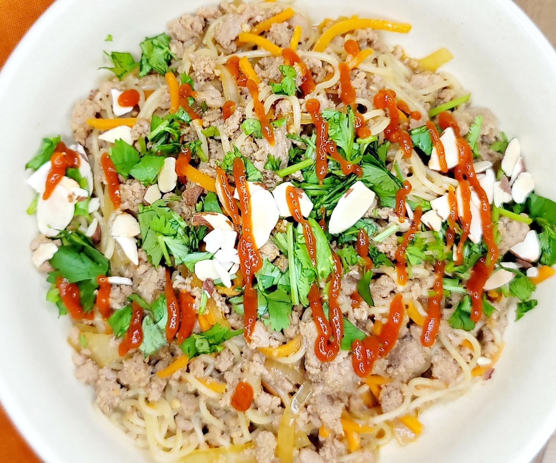 Spicy Turkey Ramen Stir-Fry
