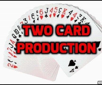 How to Do Awesome Two Card Producton