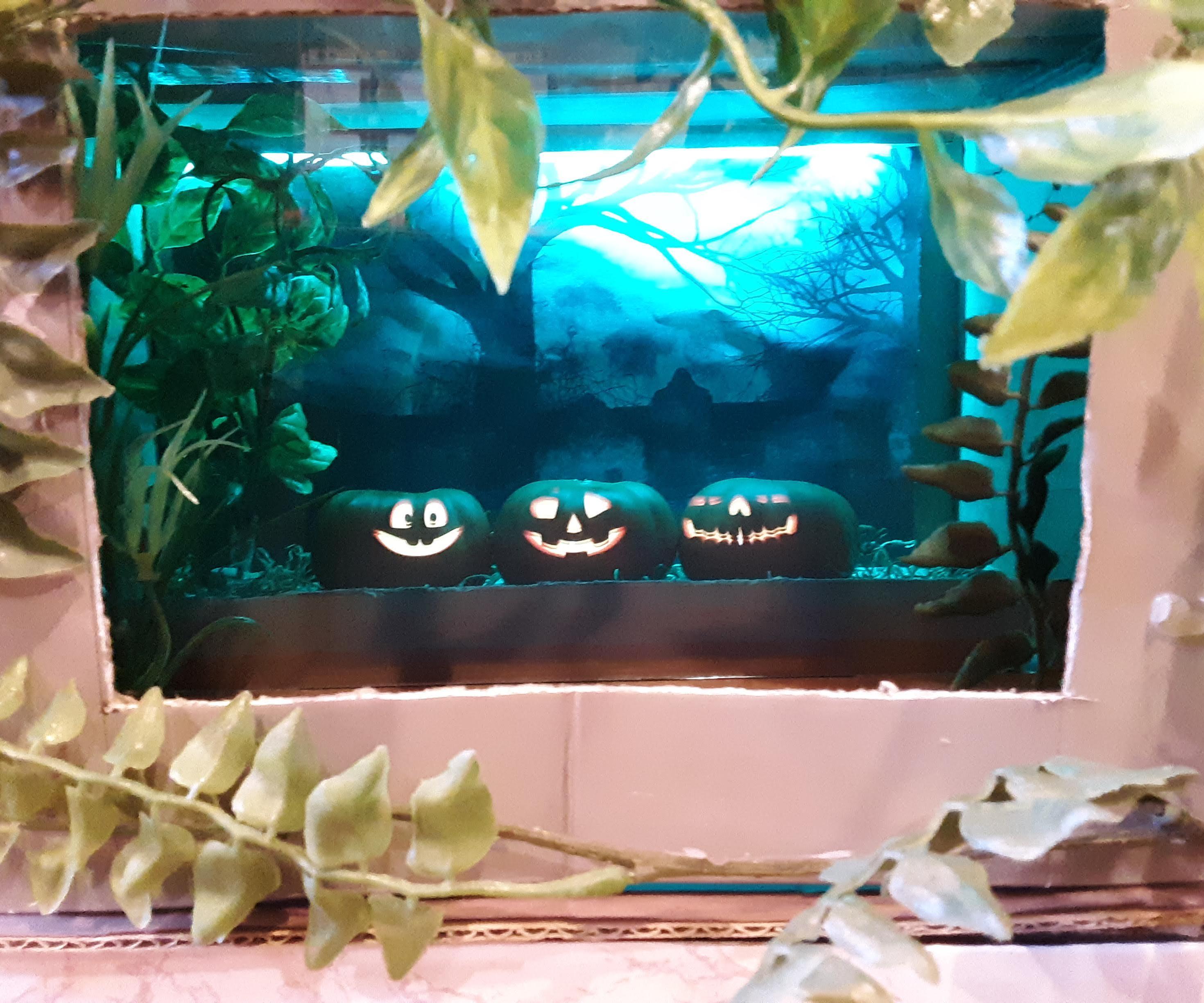 Holographic Halloween Pumpkin Patch