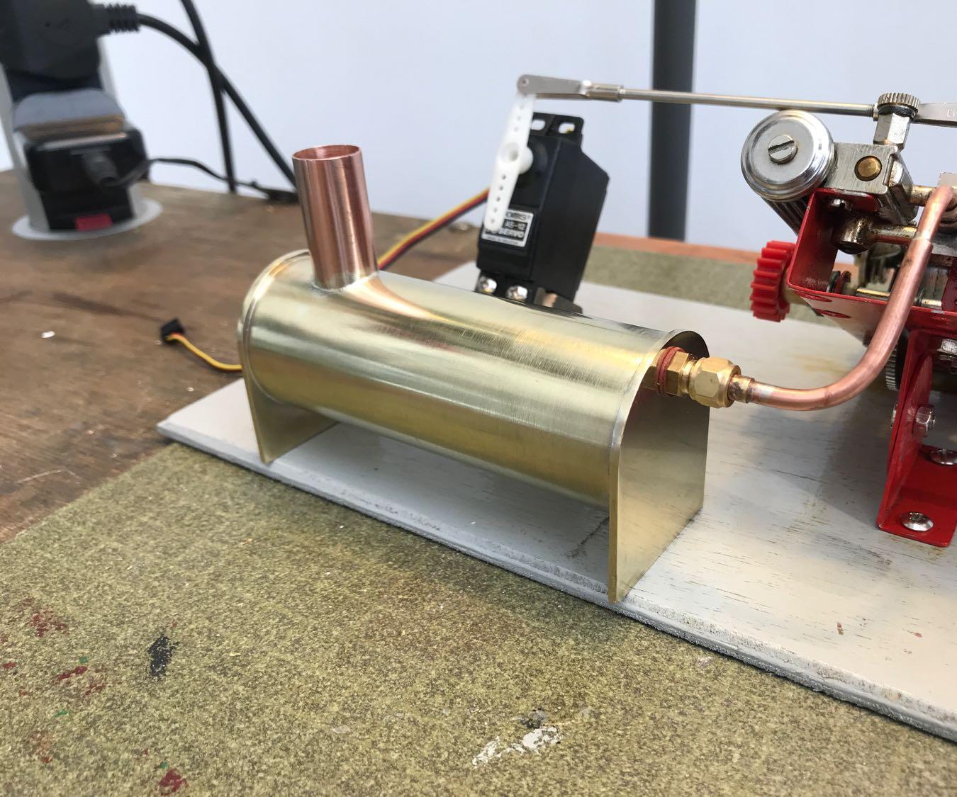 Condenser Oil Trap for a Small Steam Engine