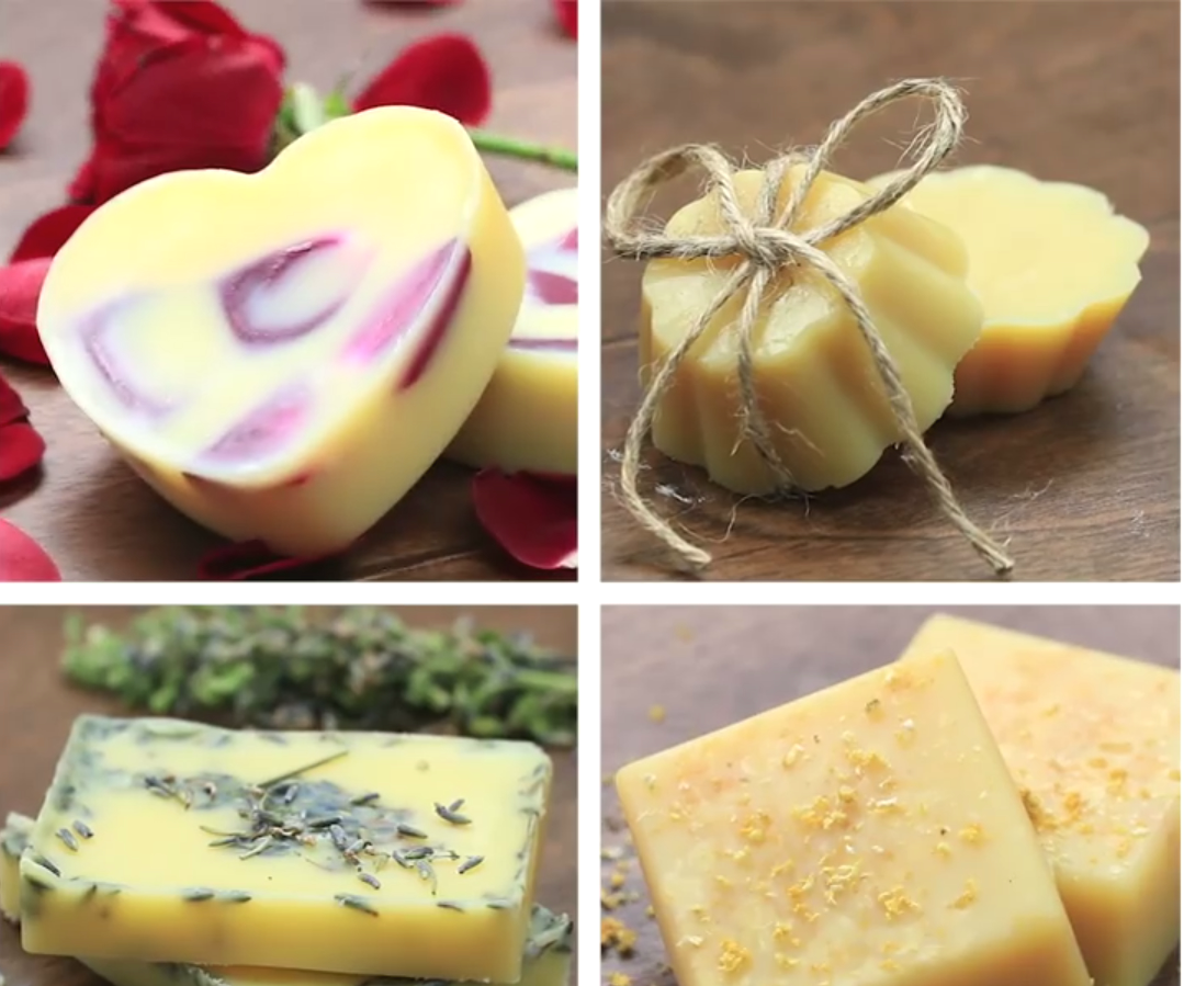 DIY LOTION BARS || 4 WAYS