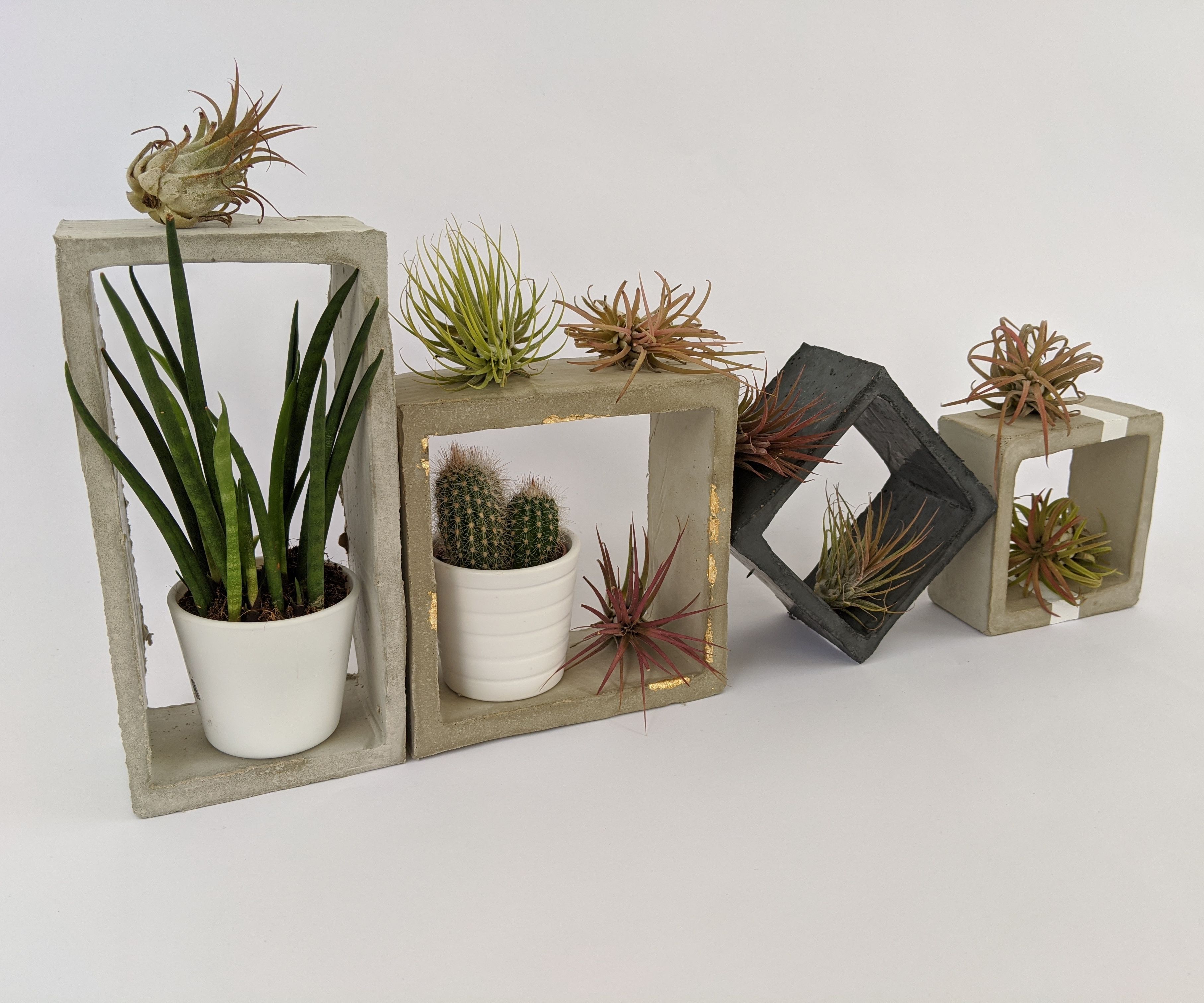 Modular Concrete Planter