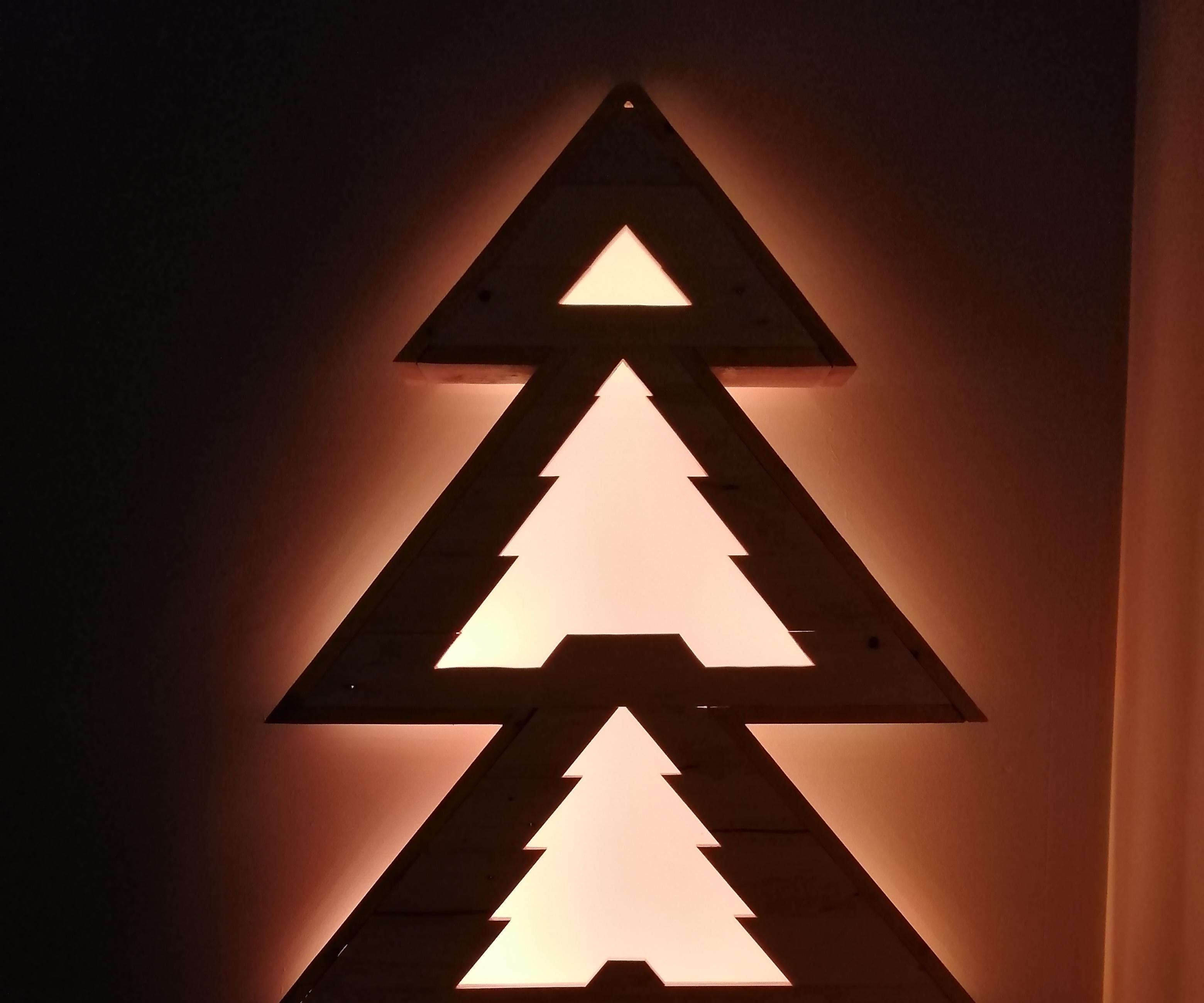 Christmas Tree From Recycled Pallet
