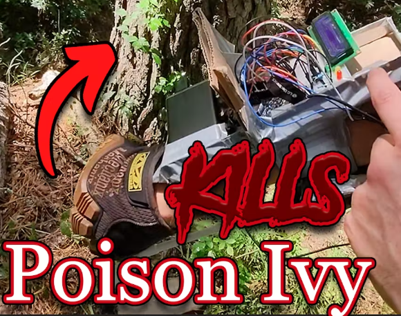 Plant Identifying, Poison Ivy Killing Gloves