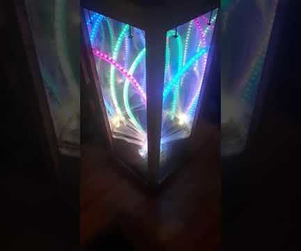 Rainbow 3D Infinity Mirror