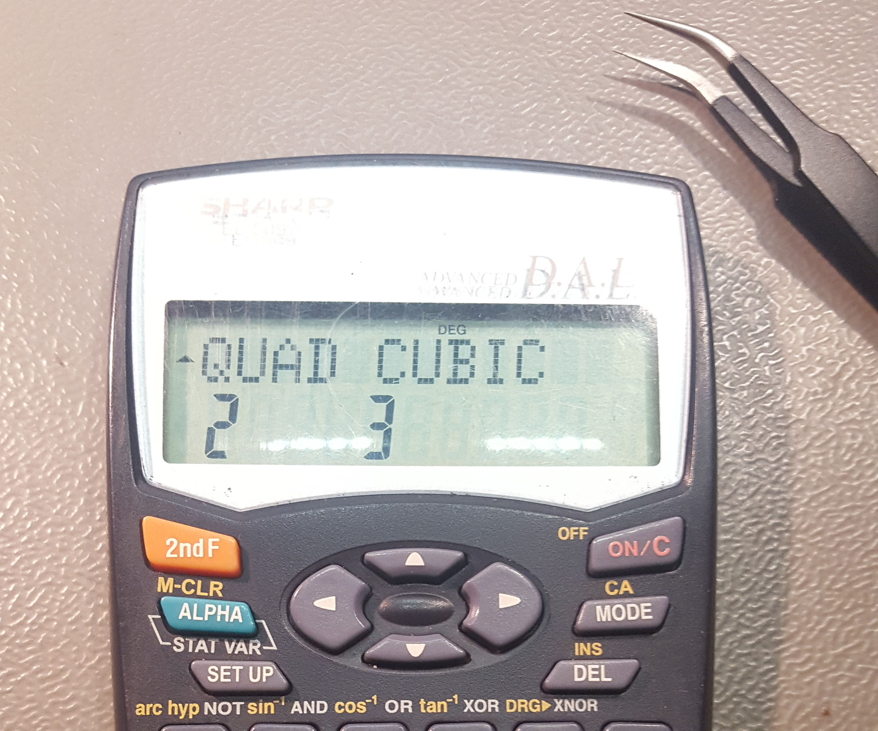 Sharp Calculator Hack