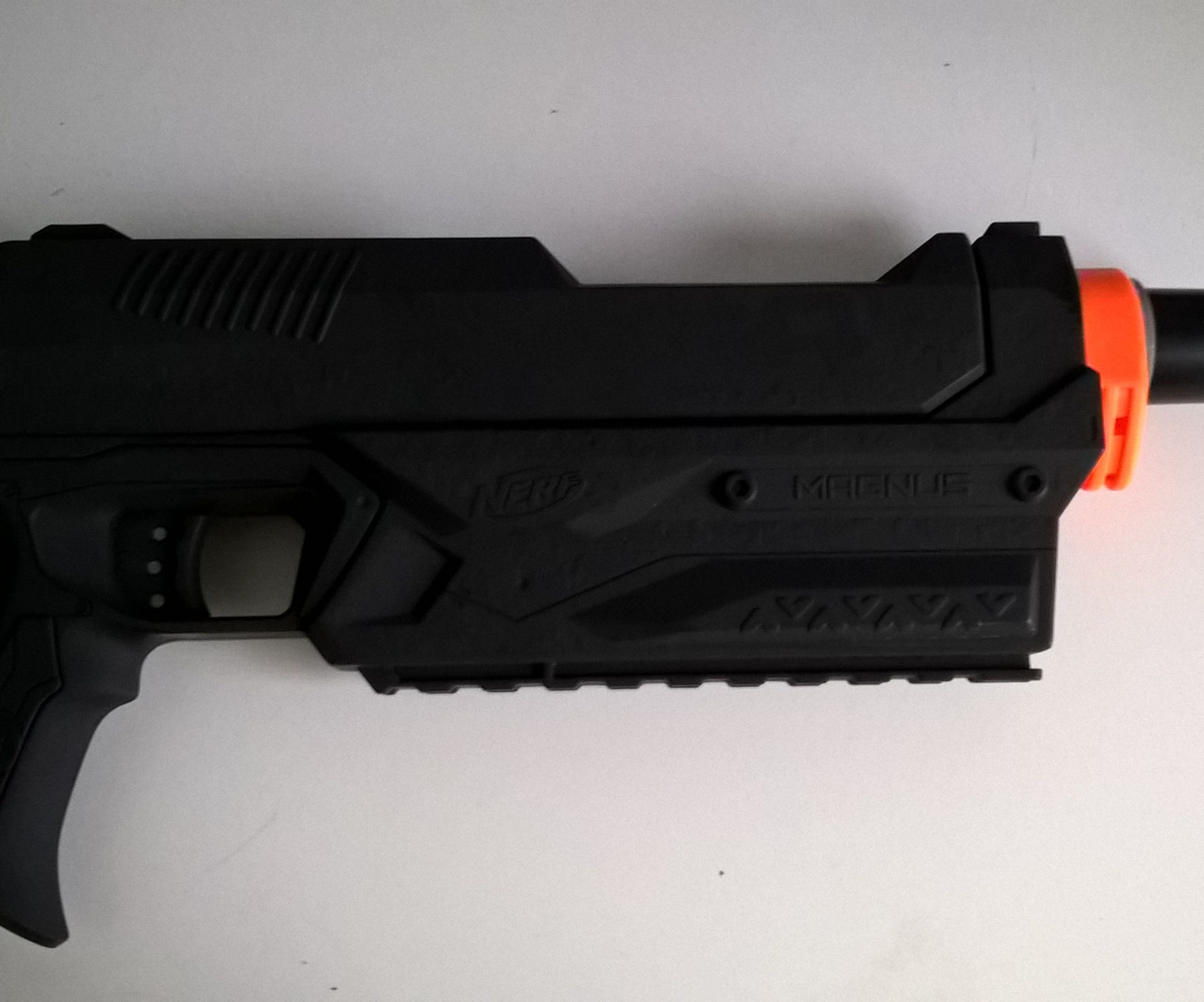 *SUPER EASY* Nerf Mega Magnus BlackOps Paintjob With Removable Silencer