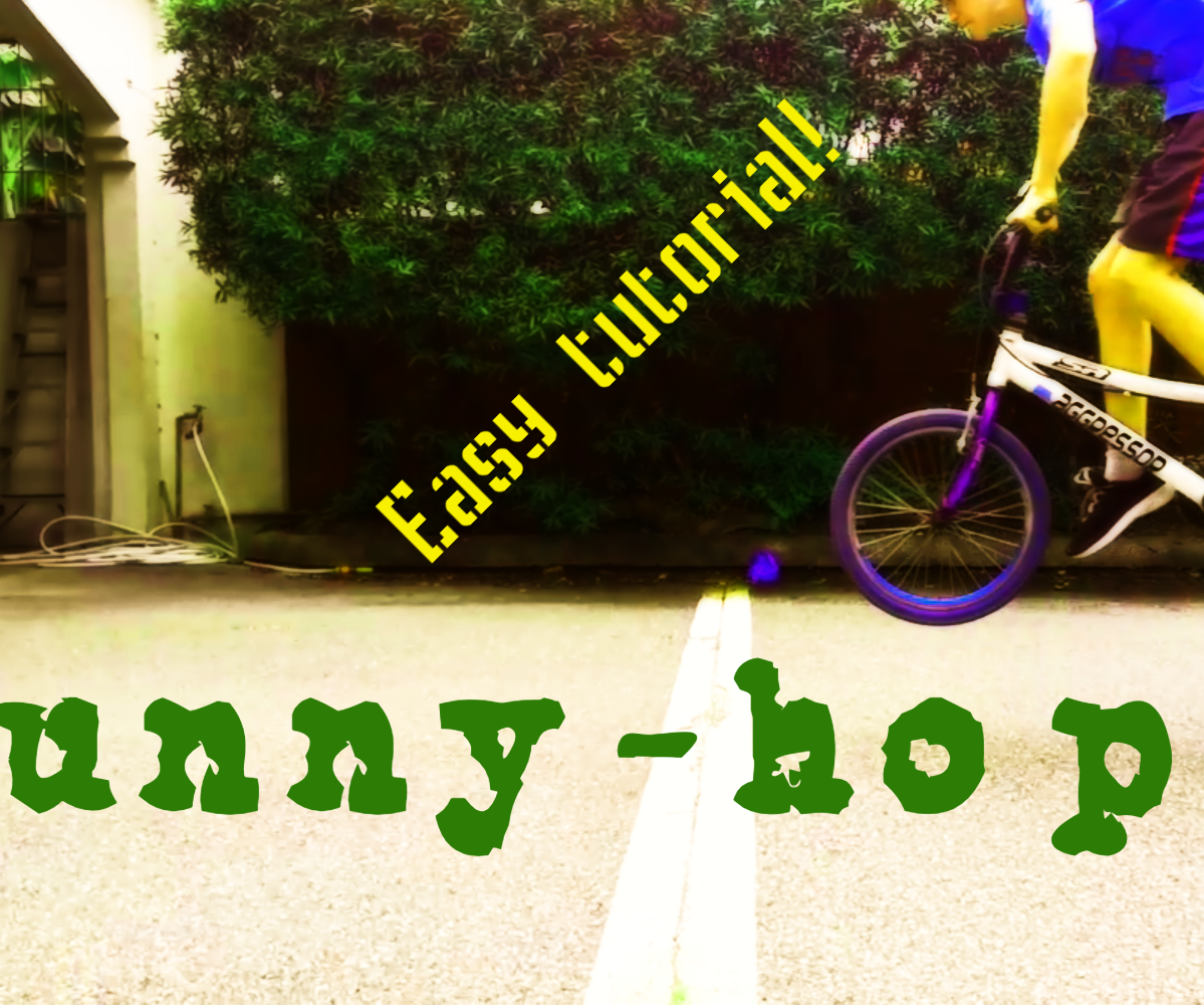 How to Bunny Hop Any Bike-easy Tutorial!