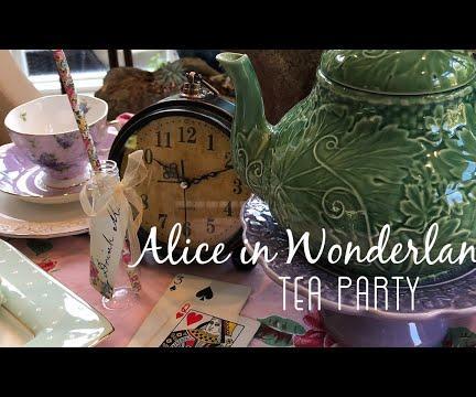 How to Host an Alice in Wonderland Tea Party