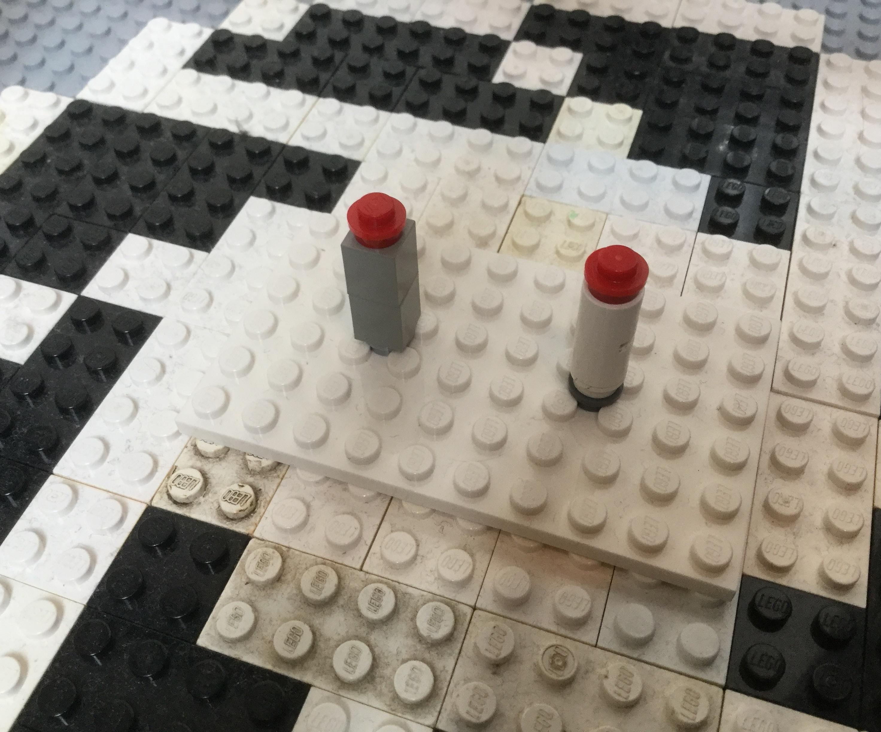 Lego Portal - Pedestal Buttons