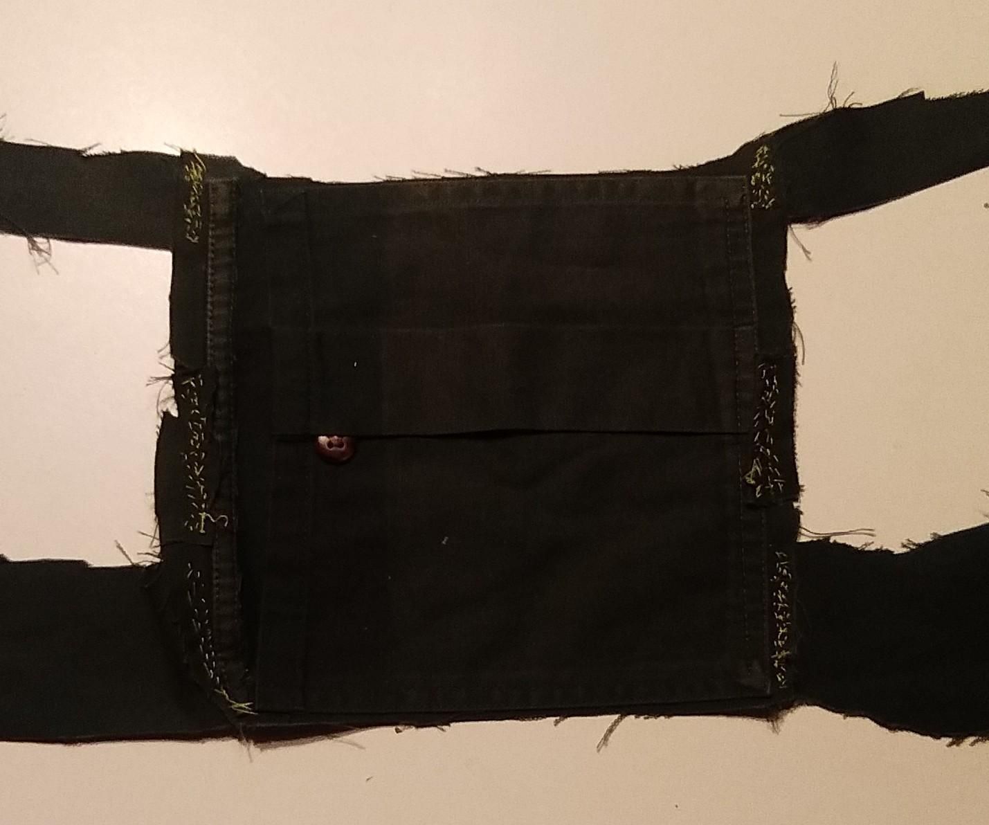 Simple Facemask From Old Shirt for Coronavirus, Version 1