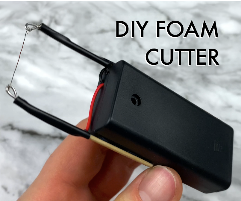 DIY Hot Wire Foam Cutter (No Soldering)
