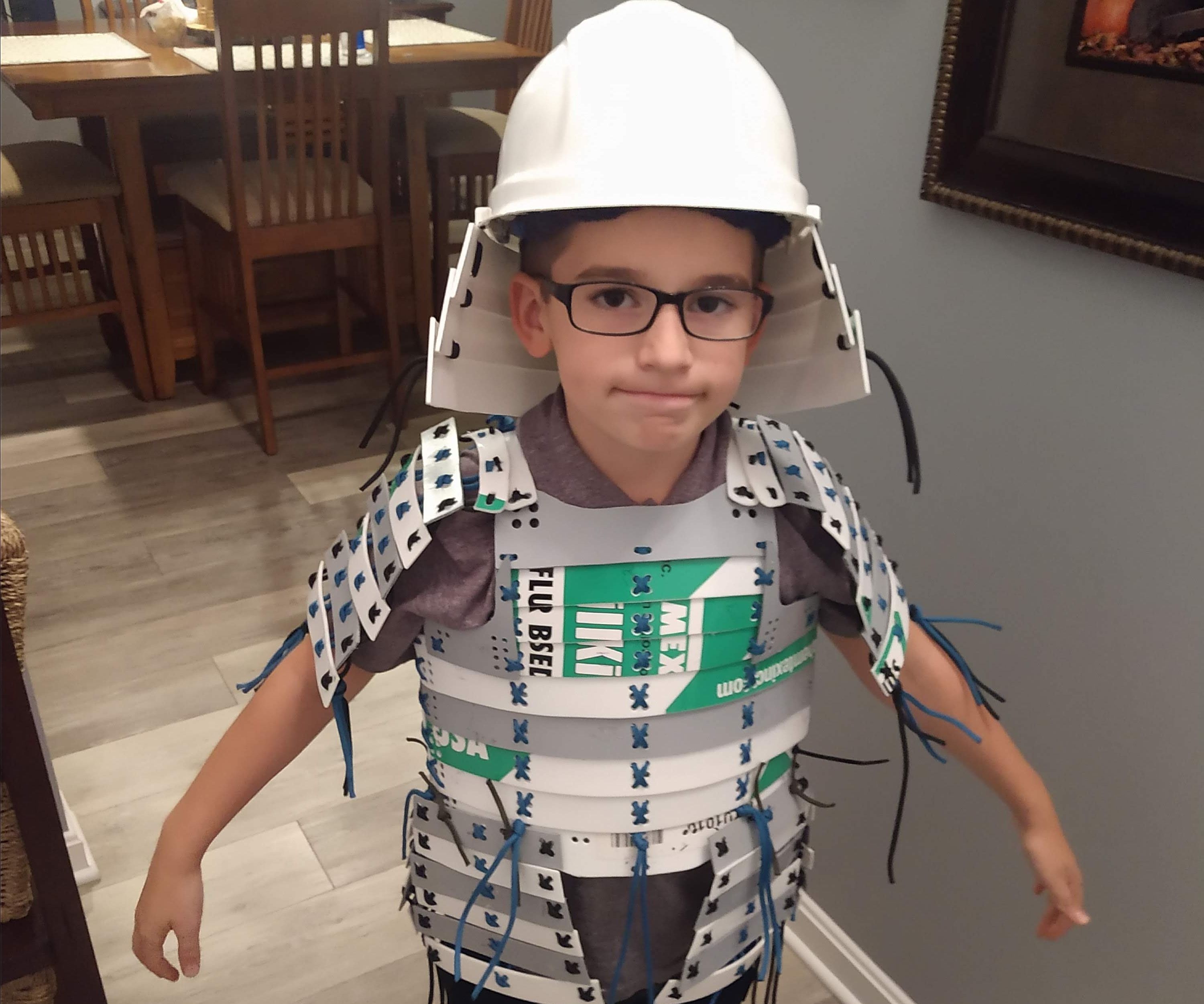 Samurai Plate Armor Costume 