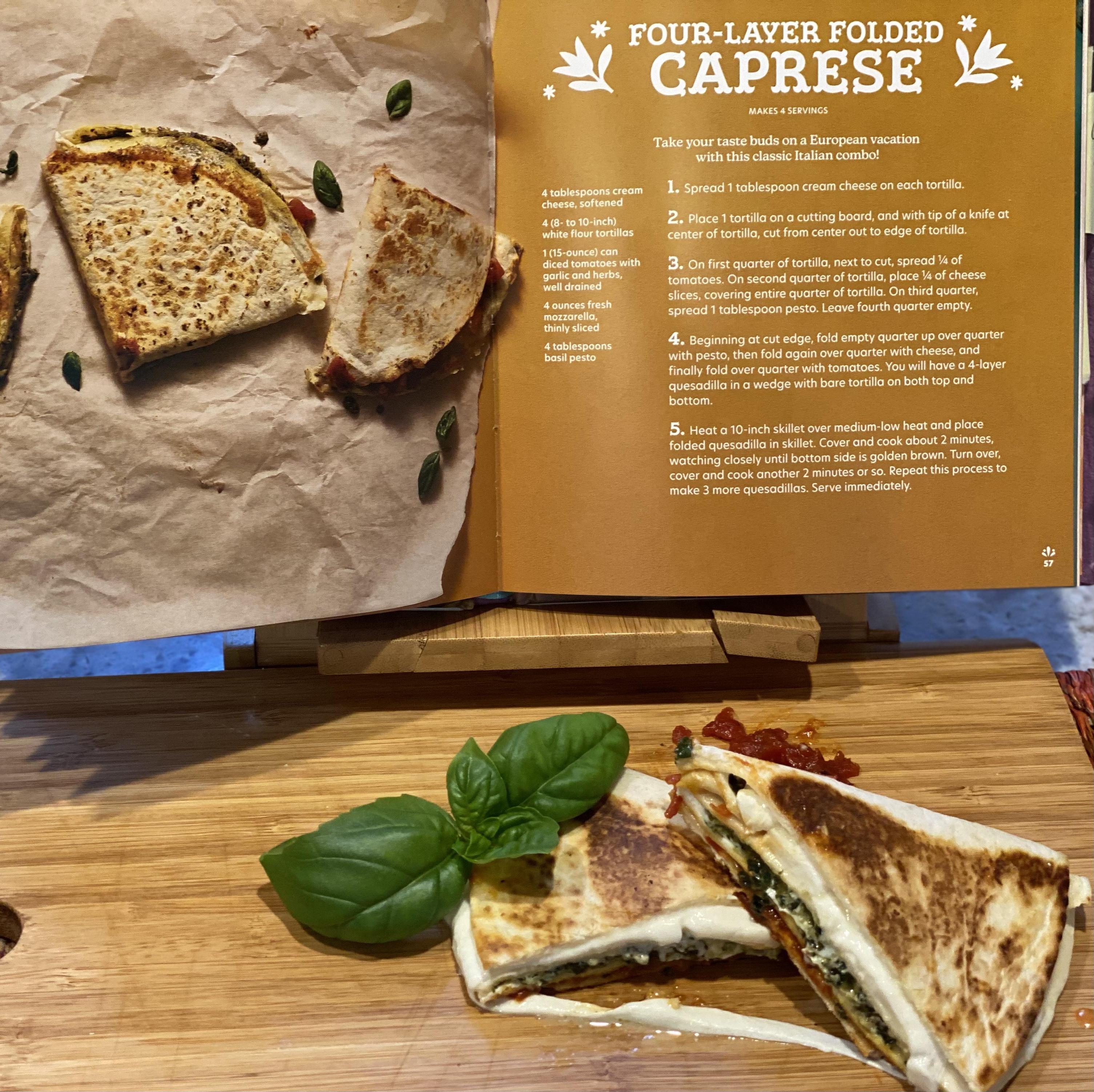 Fire Roasted Tomato Jam Caprese Quesadillas Recipe Contest Entry Procedure