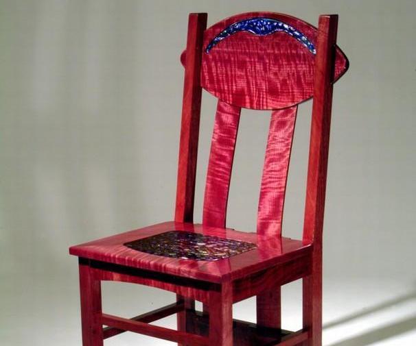 Purpleheart Argyle Chair