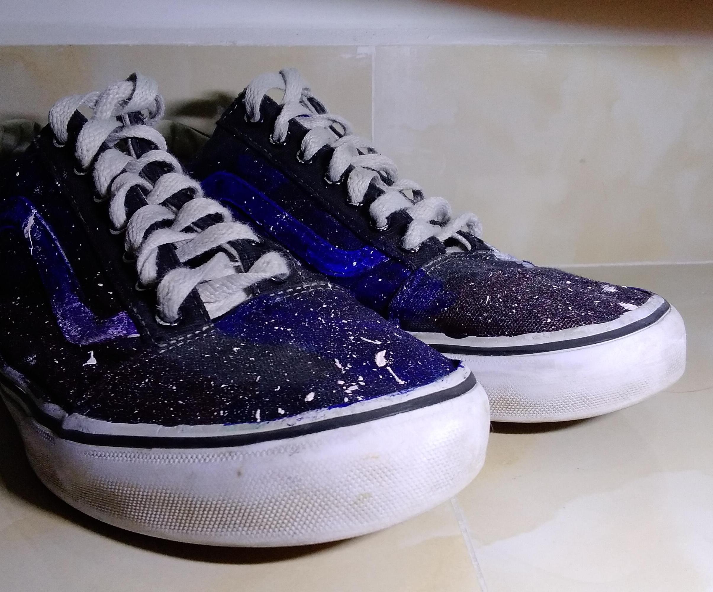 How to Make Custom Galaxy Vans