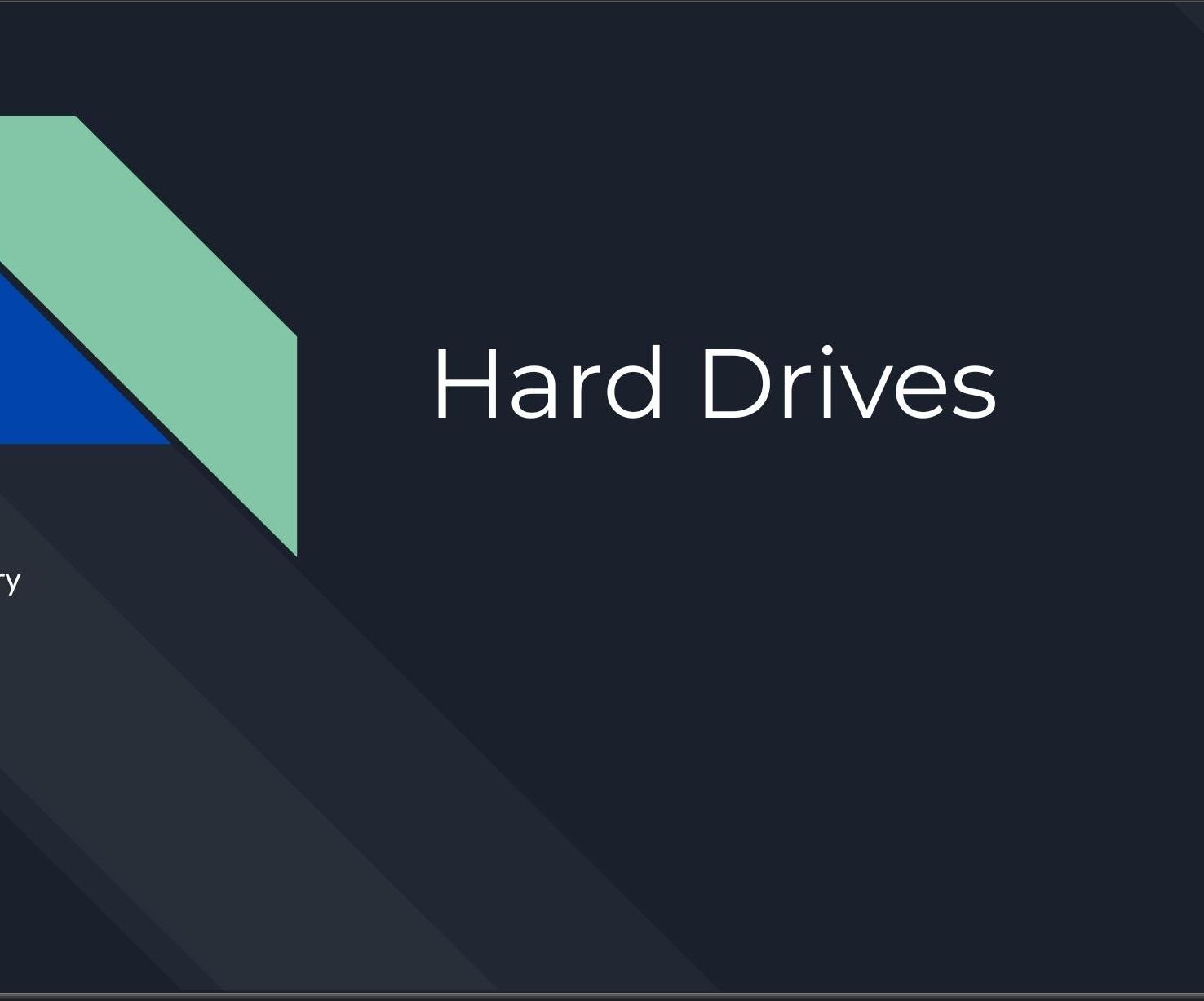 Hard Drives