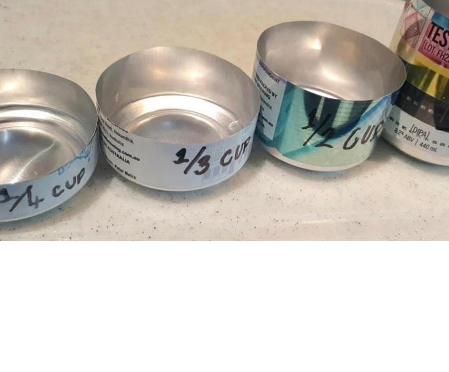 Aluminium Measuring Cups