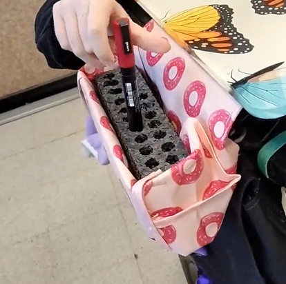 D4E1-DB- Mandje Als Stiftenhouder