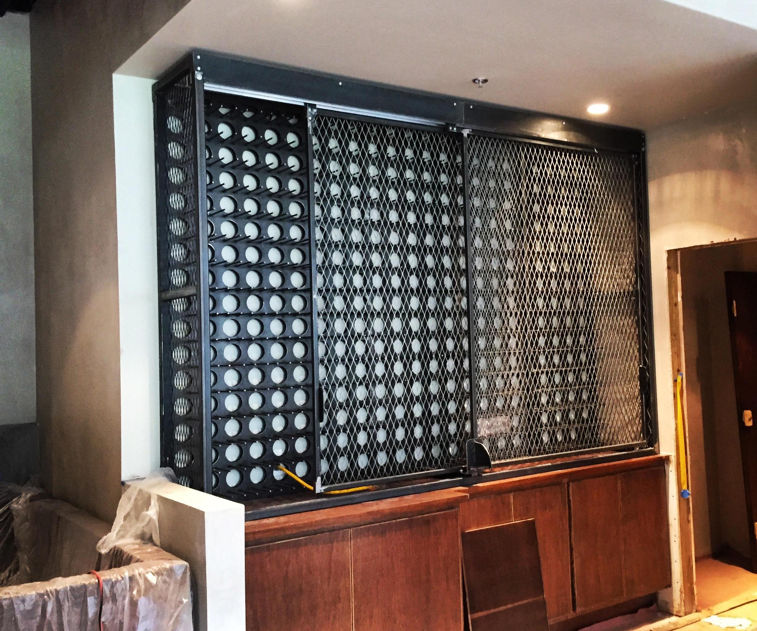 352 Bottle Steel Wine Rack