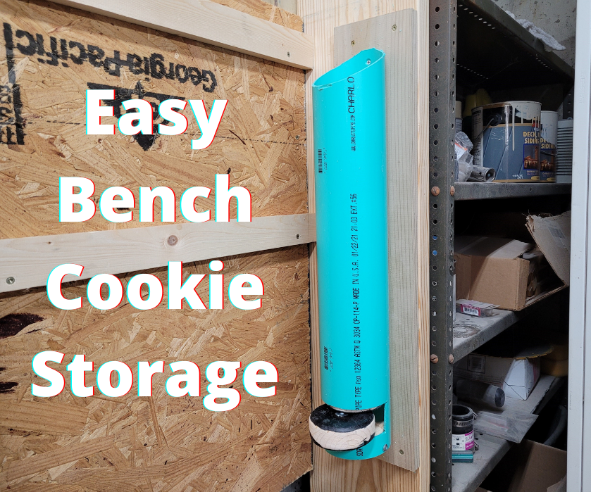 Easy Bench Cookie Storage