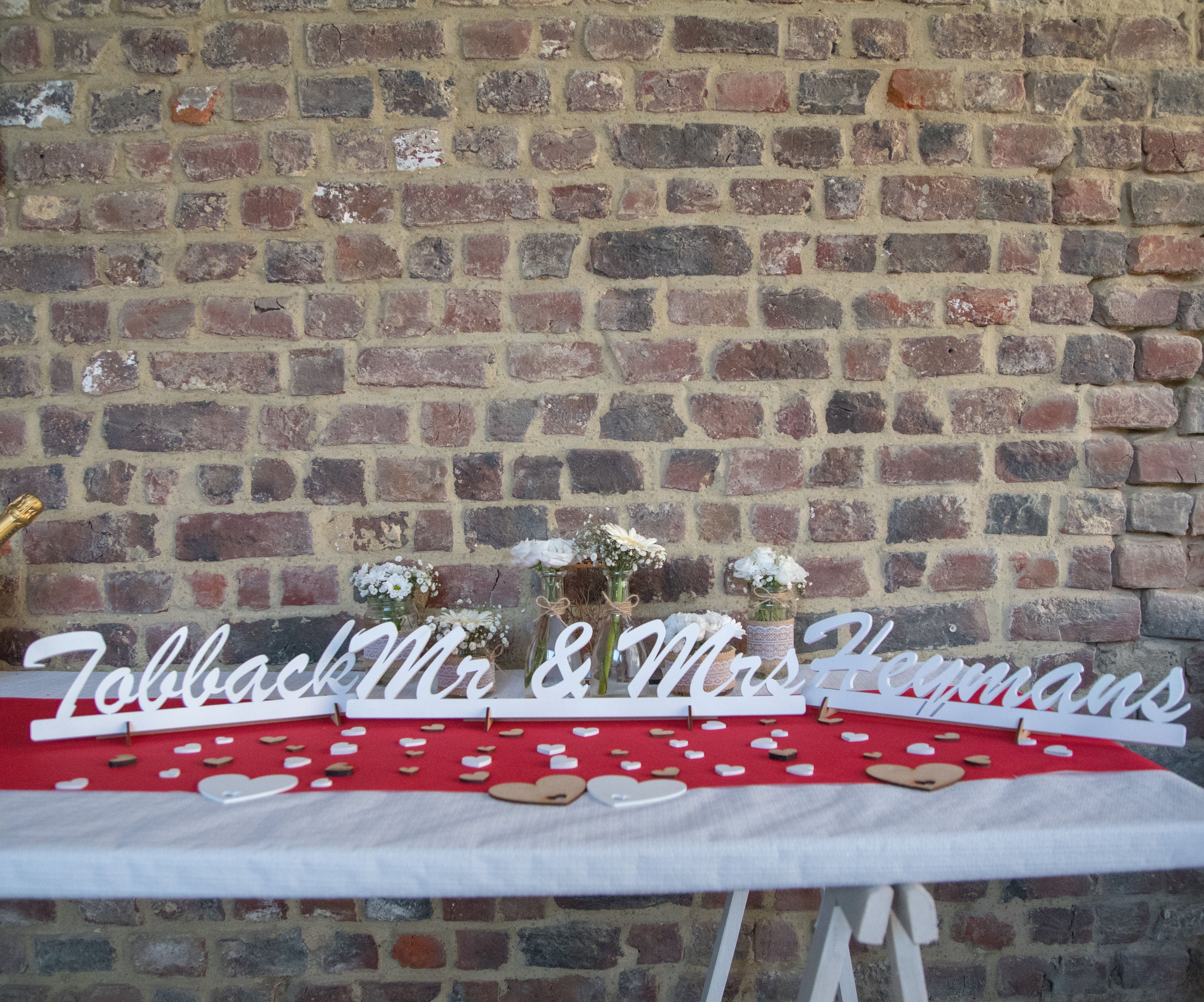 Lasercut Wedding Decorations (Arrows/Just Married Sign/Mrs & Mr/...)