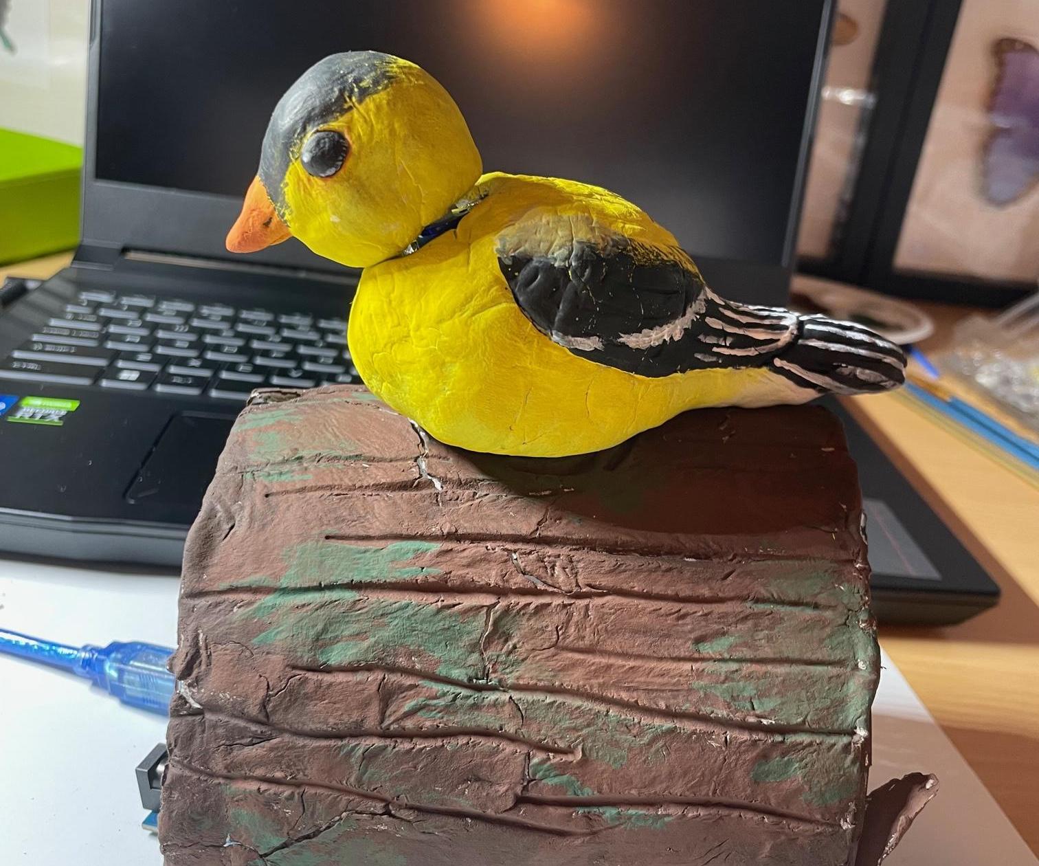 Interactive Bird Toy (Using Arduino)