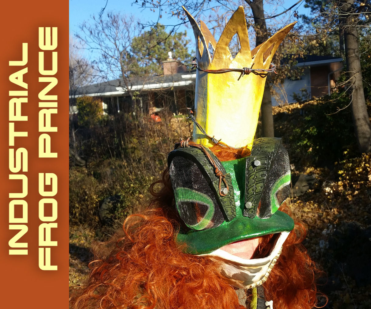 Industrial Frog Prince Mask and Costume