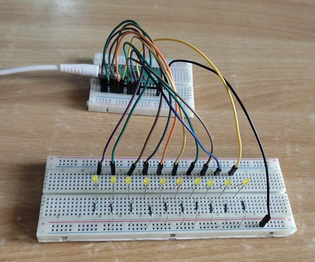 Raspberry Pi Pico and LEDs