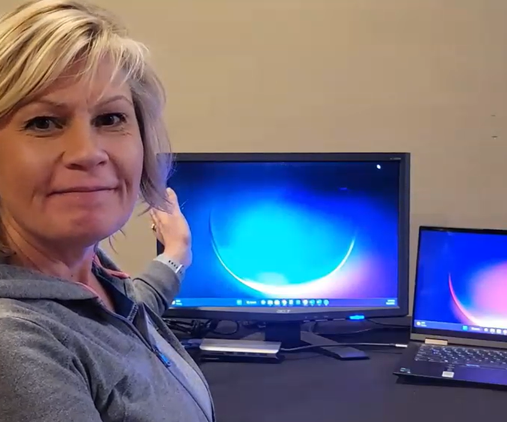 Setup a Second Monitor Using a USB-C Dock With a Windows Laptop